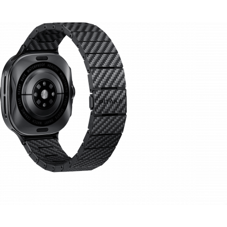 картинка Браслет PITAKA Carbon Watch band for Galaxy Watch Ultra Black/ Grey от магазина КомпьютерЦентр