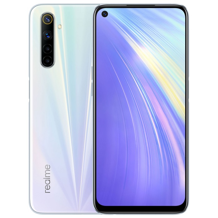 картинка Смартфон Realme 6S (RMX2002) 6Gb 128Gb White от магазина КомпьютерЦентр