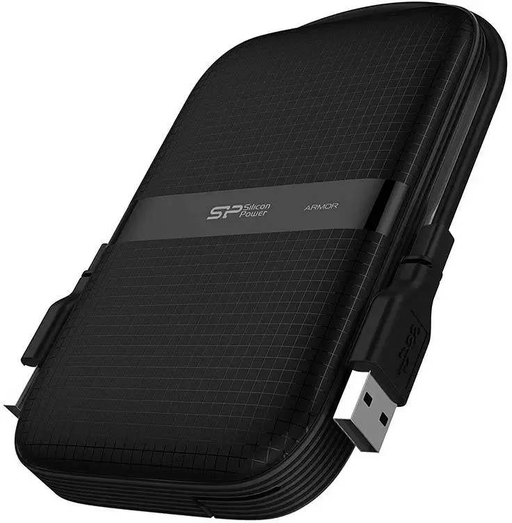 картинка HDD внешний 4Tb SiliconPower 2.5''; Armor A60; Black (SP040TBPHDA60S3A) от магазина КомпьютерЦентр