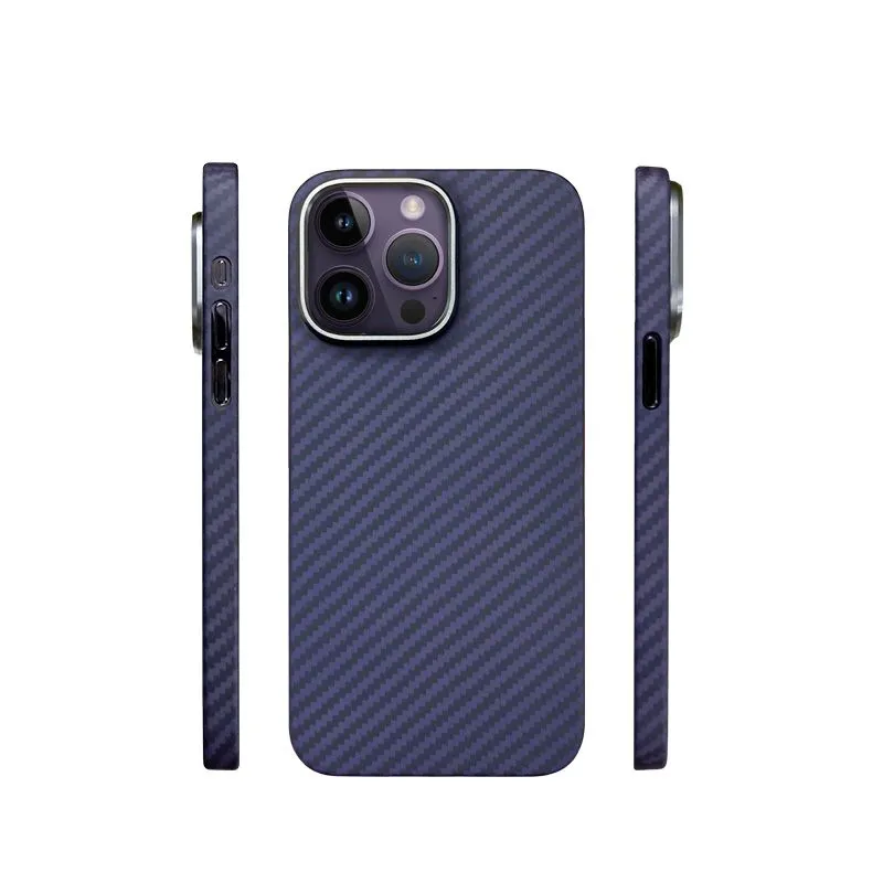 картинка Чехол-накладка K-DOO Kevlar для iPhone 15 Pro Max Deep Purple от магазина КомпьютерЦентр