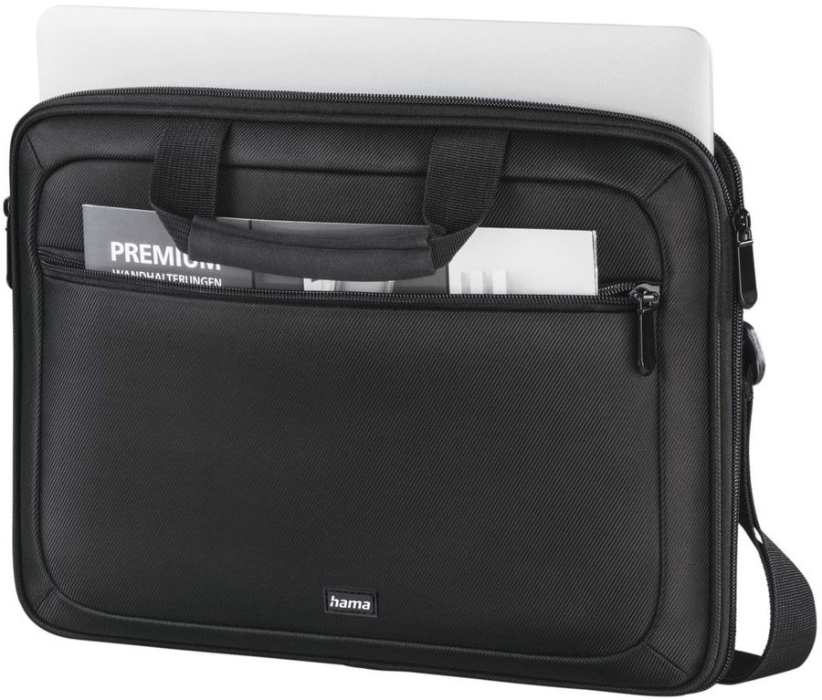картинка Сумка для ноутбука Hama Nice 15.6'' Black (00216530) от магазина КомпьютерЦентр