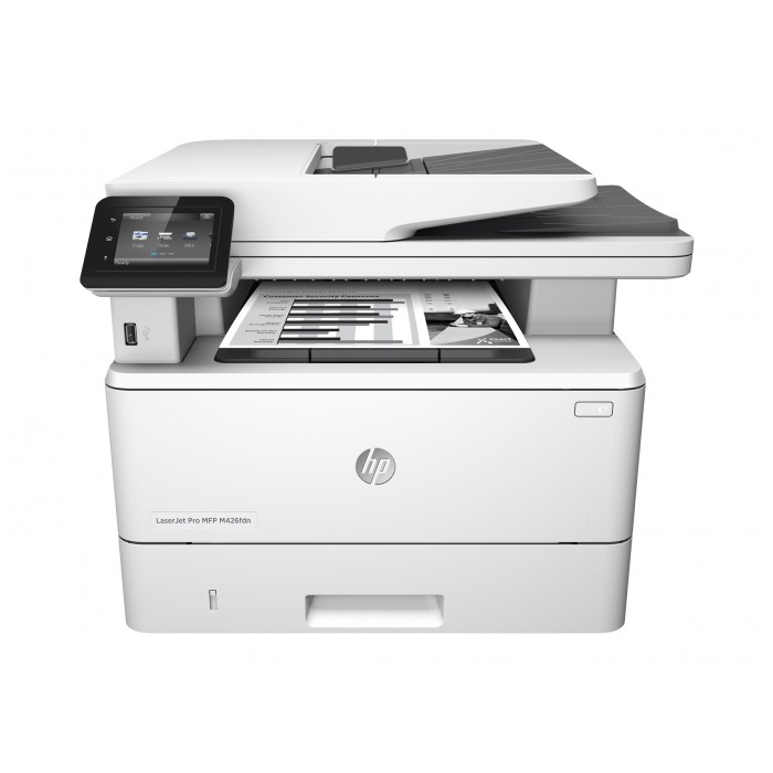 картинка МФУ лазерное HP LaserJet Pro M426fdn Duplex Gray (F6W17A) от магазина КомпьютерЦентр