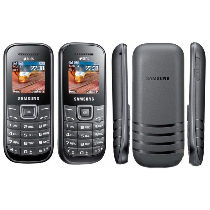 картинка Телефон Samsung GT-E1202 DualSim Dark Gray (GT-E1202DAISEK) от магазина КомпьютерЦентр