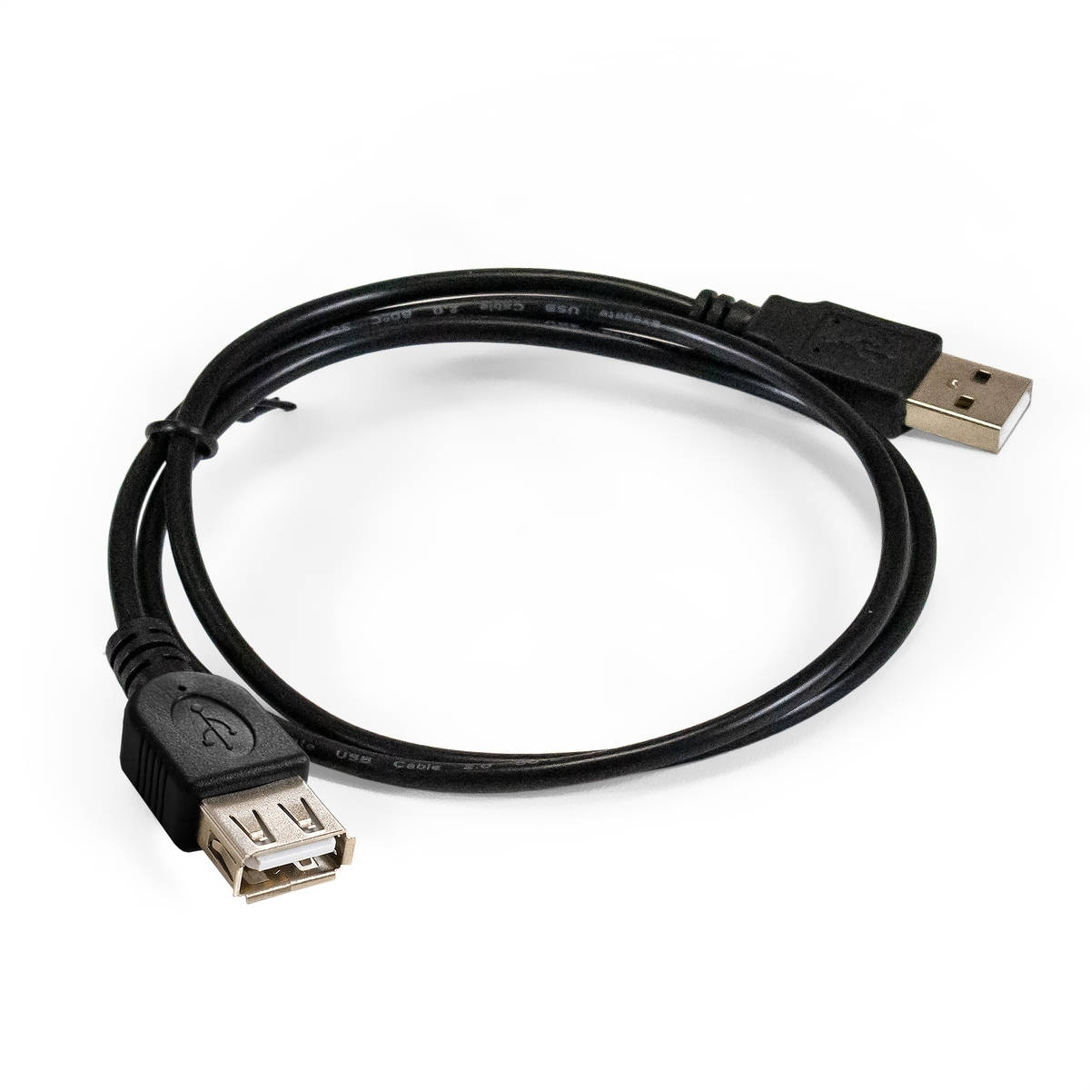 картинка Кабель USB 2.0 A->F - 0.5 м ExeGate (EX294740RUS) EX-CC-USB2-AMAF-0.5 (Am/ Af, 0,5м) от магазина КомпьютерЦентр