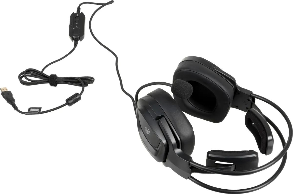 картинка Гарнитура A4-Tech Bloody G575, черный (G575 USB/  BLACK) от магазина КомпьютерЦентр