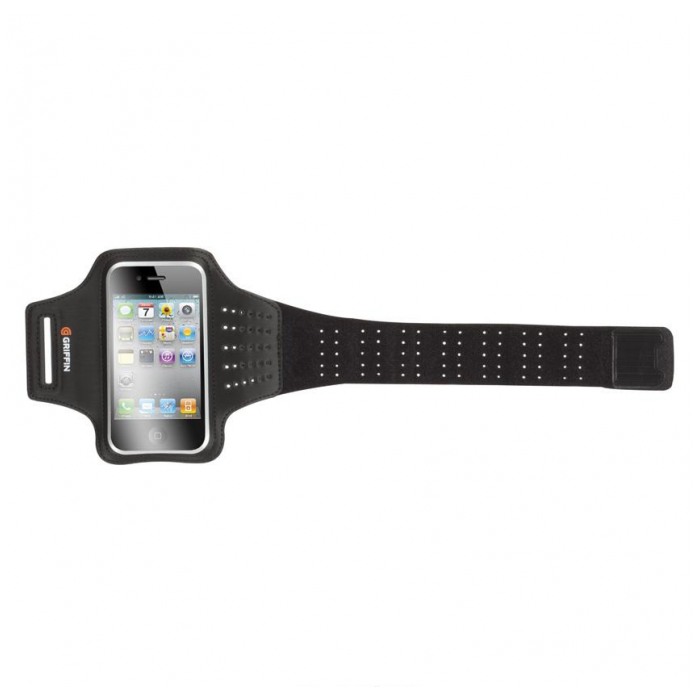 картинка Чехол Griffin AeroSport Black for iPhone 4/ 4S (GB01689) от магазина КомпьютерЦентр