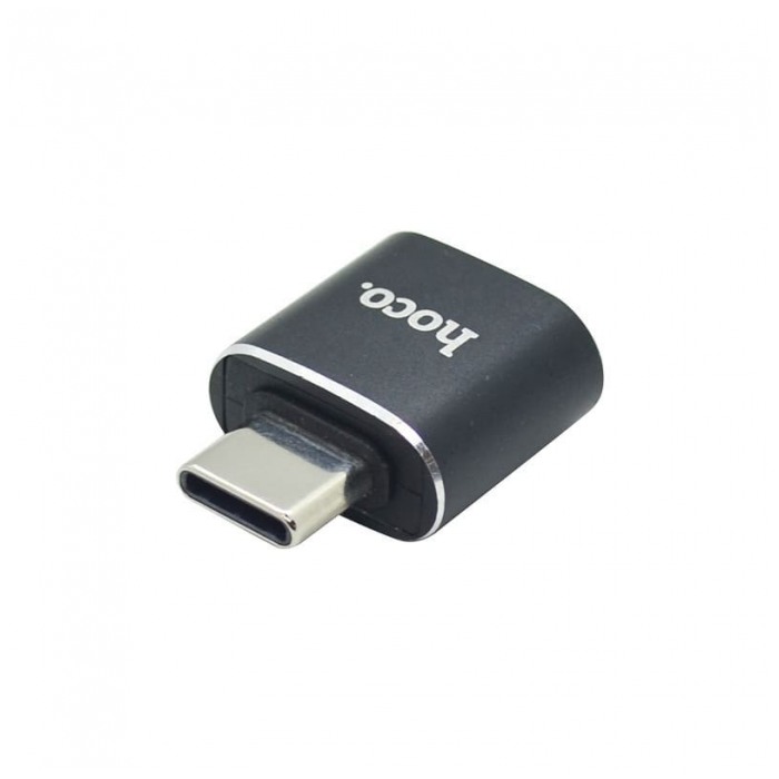 картинка Адаптер HOCO OTG Type-C/ USB Black UA5 (UA5) от магазина КомпьютерЦентр
