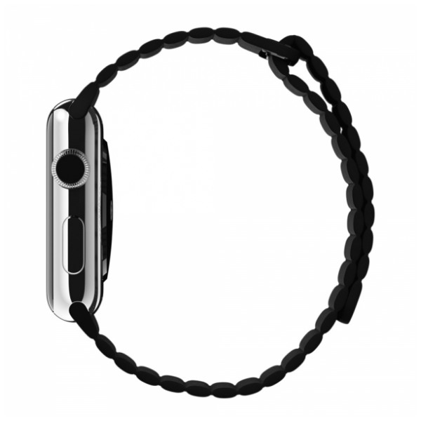 картинка Ремешок Apple Watch Leather Loop 42mm Black от магазина КомпьютерЦентр