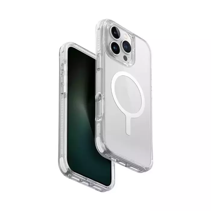 картинка Чехол Uniq HYBRID MAGCLICK CHARGING (MagSafe) COMBAT (AF) для iPhone 16 Pro 6.3''LUME-WHITE (IP6.3P(2024)-COMMLWHT) от магазина КомпьютерЦентр