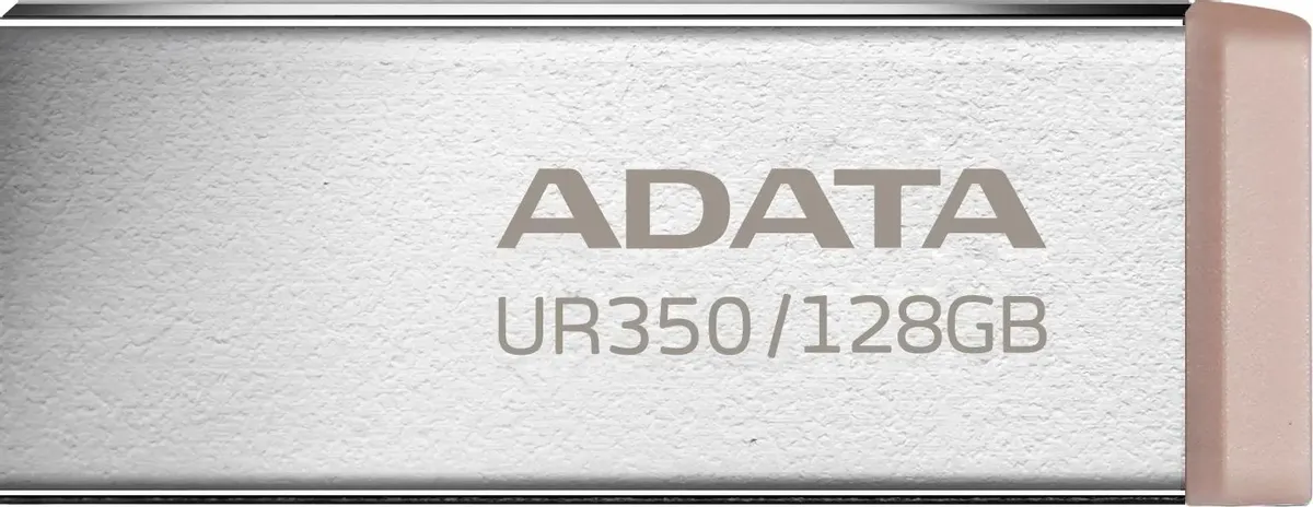 картинка USB3.2 накопитель 128Gb A-Data UR350 Silver/ Brown (UR350-128G-RSR/ BG) от магазина КомпьютерЦентр