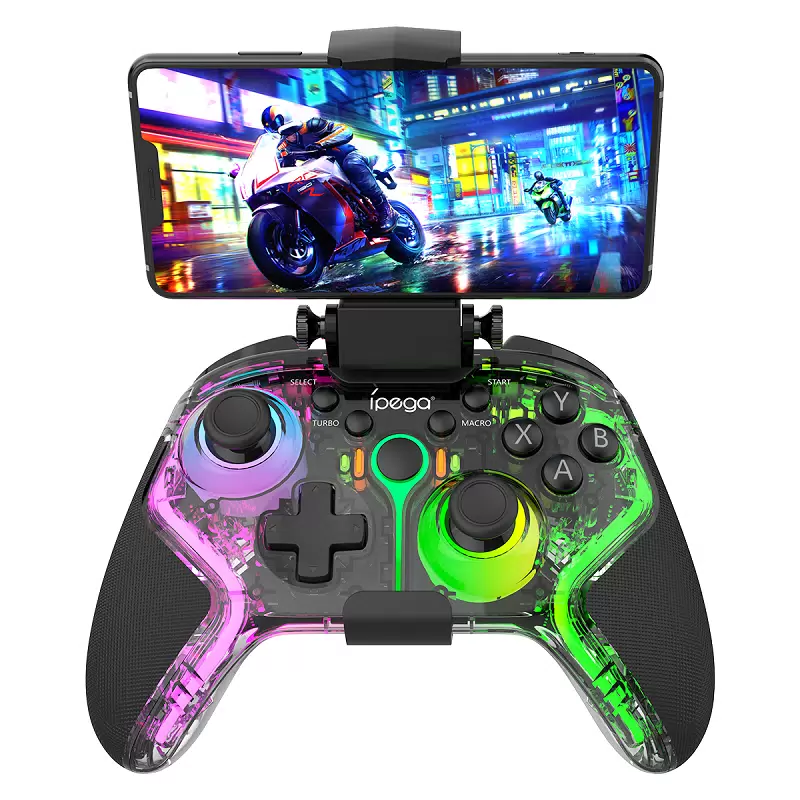 картинка Геймпад беспроводной iPEGA PG-9666T, RGB, черный от магазина КомпьютерЦентр
