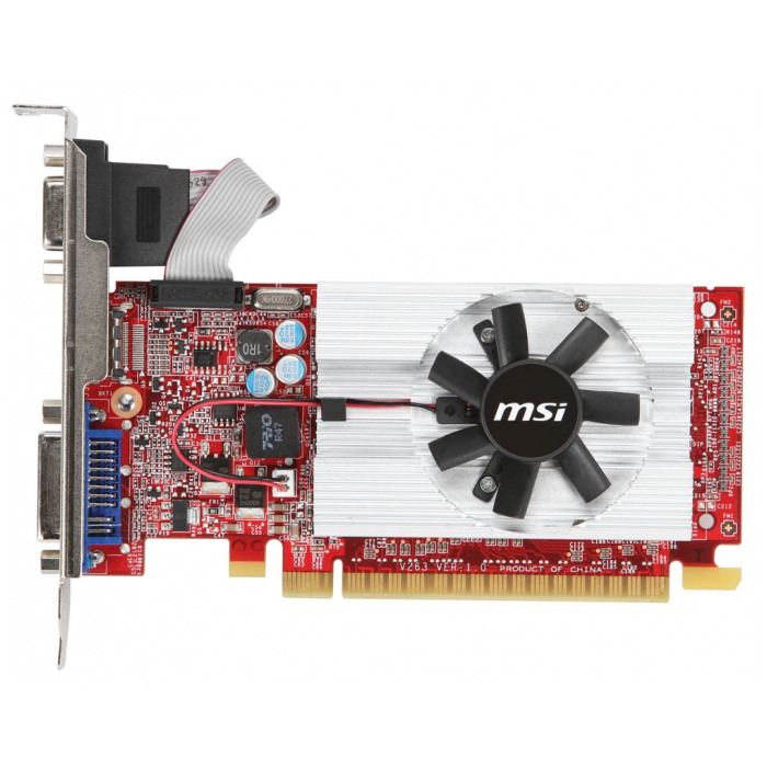 картинка Видеокарта MSI GeForce GT520 1Gb 64bit DDR3 (N520GT-MD1GD3/LP) от магазина КомпьютерЦентр