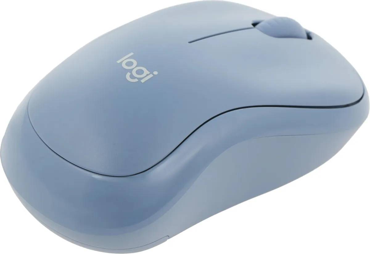 картинка Мышка Logitech M221 Silent Wireless, Blue (910-006111) от магазина КомпьютерЦентр