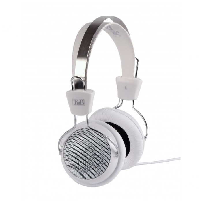 картинка Наушники TnB Peace&Love Grey/White (CSPEACE05) от магазина КомпьютерЦентр