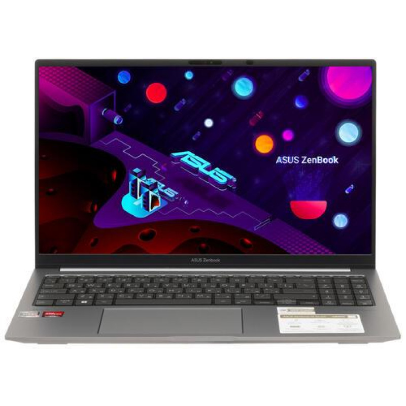 картинка Ноутбук ASUS Zenbook 15 OLED (UM3504DA-MA304) 15.6'' UHD LED/  Ryzen7 7735U/  16ГБ/  SSD 1TБ/  UMA/  DOS/  Grey от магазина КомпьютерЦентр