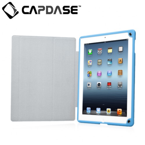 картинка Чехол Capdase Soft Jacket Sider Rhombi Blue/ Blue for new iPad/ iPad 2 (SJAPIPAD3-SR33) от магазина КомпьютерЦентр