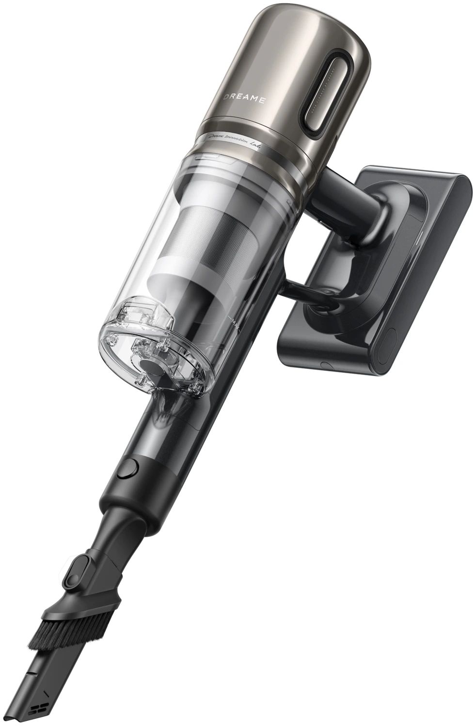 картинка Пылесос вертикальный Dreame Z40 TangleCut Flex+ (VRV62F) черный/ медный, питание от аккумулятора от магазина КомпьютерЦентр