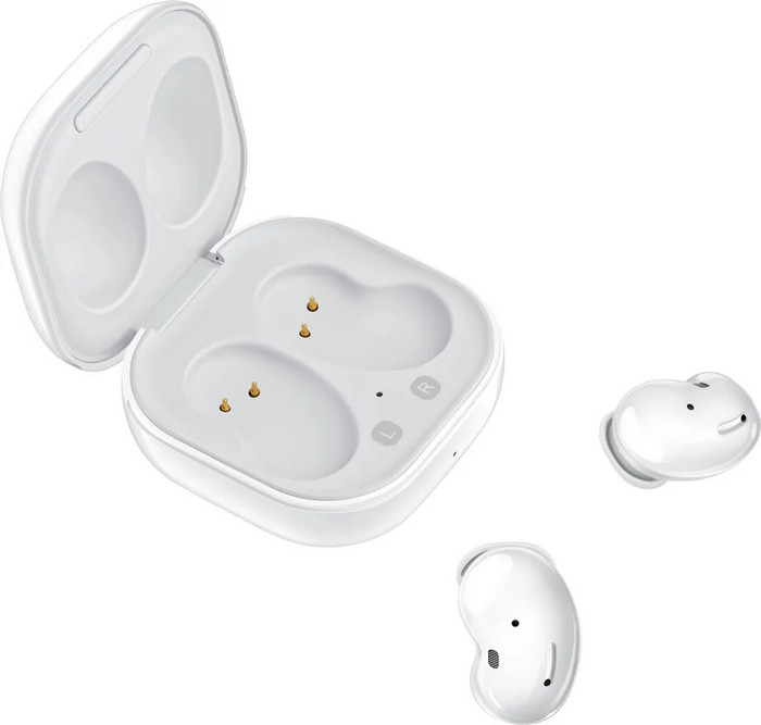 картинка Bluetooth гарнитура Samsung Buds Live R180 Mystic White (SM-R180) от магазина КомпьютерЦентр