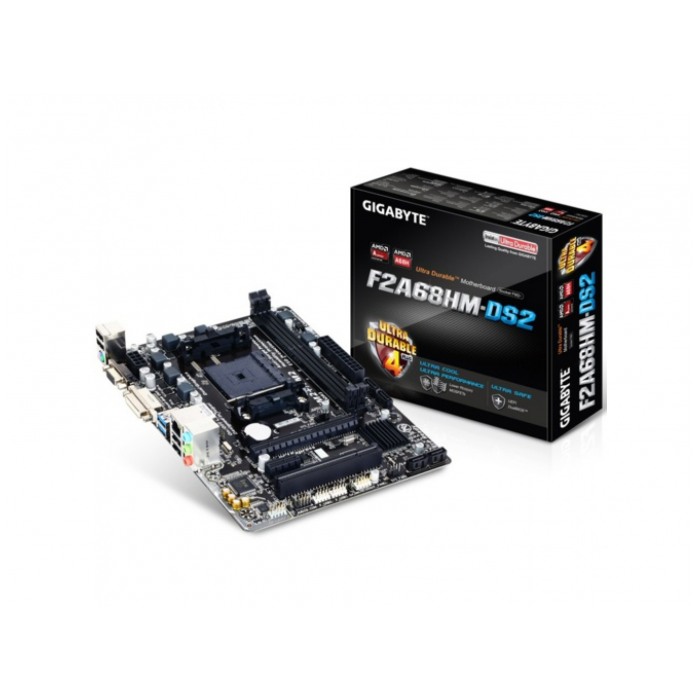 картинка Материнская плата Gigabyte GA-F2A68HM-DS2 (GA-F2A68HM-DS2) от магазина КомпьютерЦентр