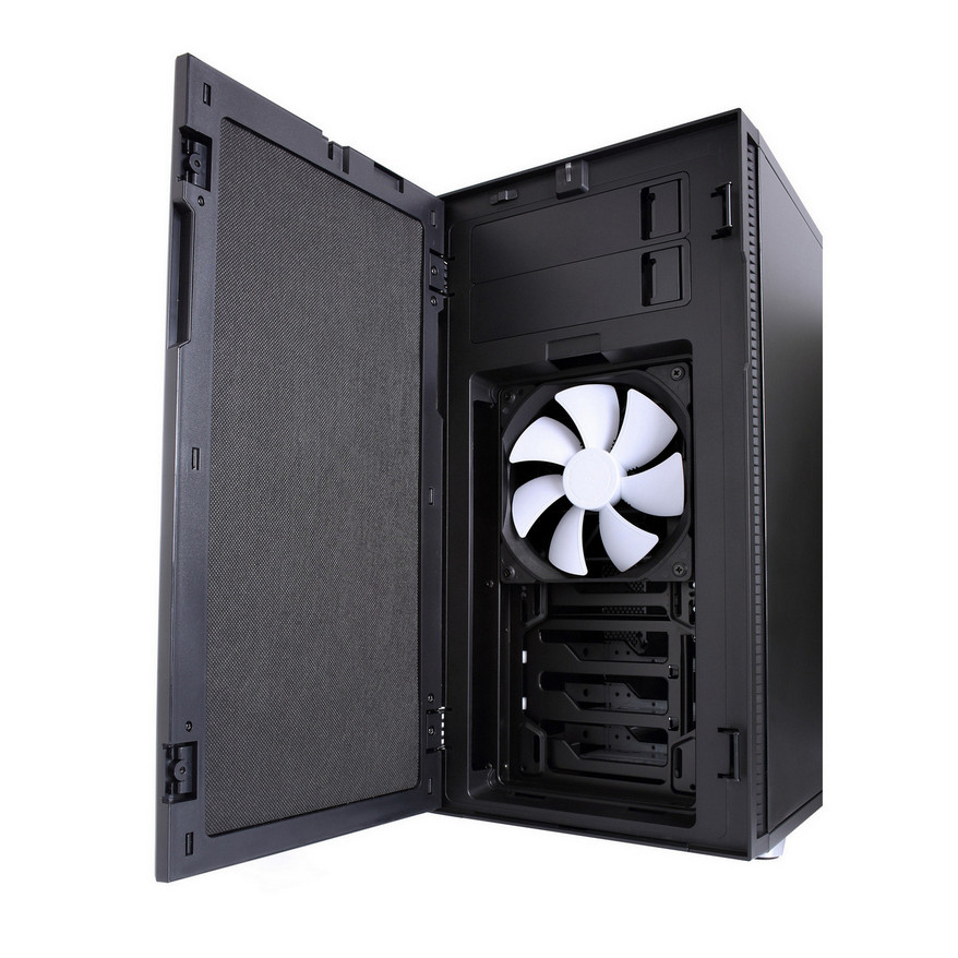 картинка Корпус Fractal Design Define R5 Black Pearl (FD-CA-DEF-R5-BK) от магазина КомпьютерЦентр