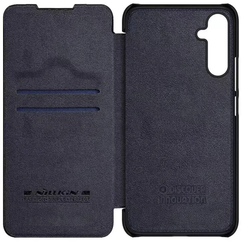 картинка Чехол-книжка Nillkin Qin из Premium экокожи для Samsung Galaxy A34, черный от магазина КомпьютерЦентр