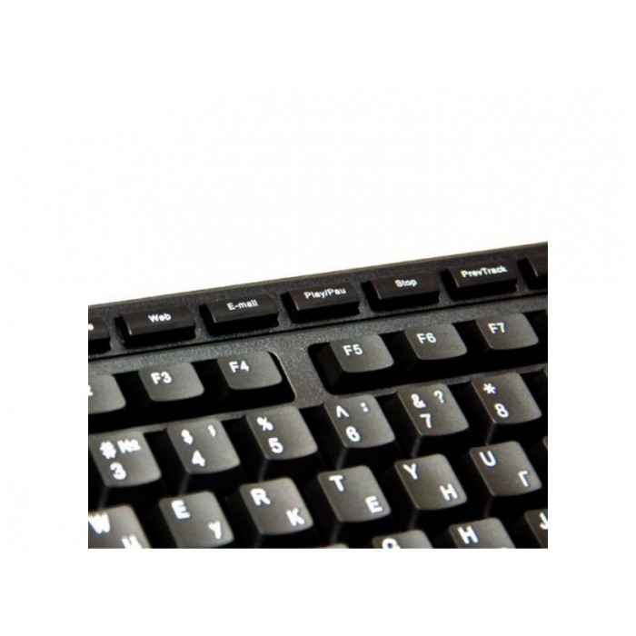 картинка Клавиатура DeTech K4221 USB Black (K4221) от магазина КомпьютерЦентр