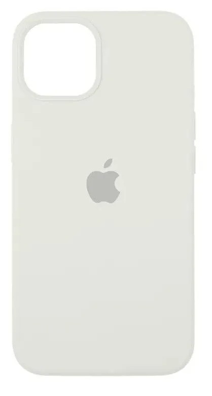 картинка Чехол Silicone case Full for iPhone 15 White от магазина КомпьютерЦентр