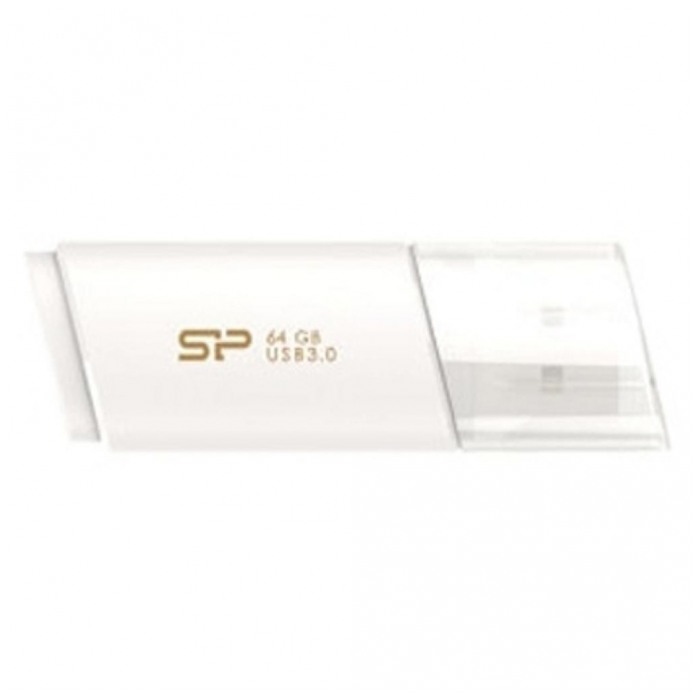 картинка Флешка USB SiliconPower 64Gb Blaze B06 White (SP064GBUF3B06V1W) от магазина КомпьютерЦентр