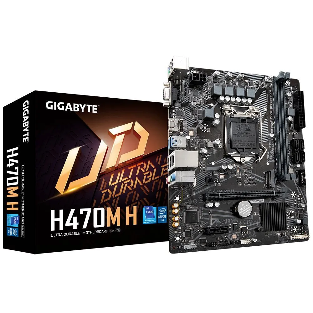 картинка Материнская плата Gigabyte H470M H S1200 от магазина КомпьютерЦентр