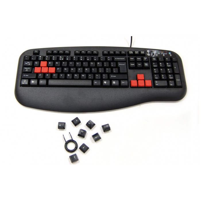 картинка Клавиатура A4tech X7-G600 Black PS/2 (X7-G600) от магазина КомпьютерЦентр