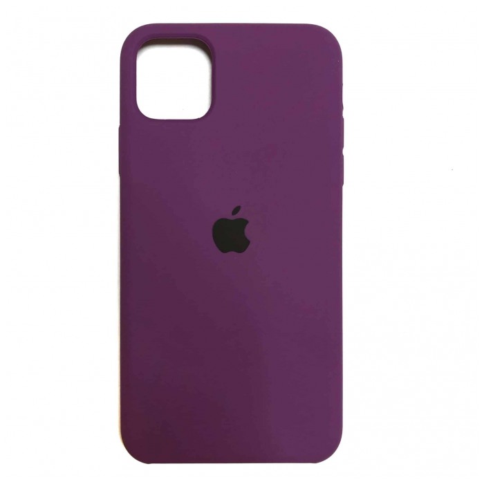 картинка Чехол Apple Silicone Case Simple for iPhone 12 Pro Max Марсала от магазина КомпьютерЦентр