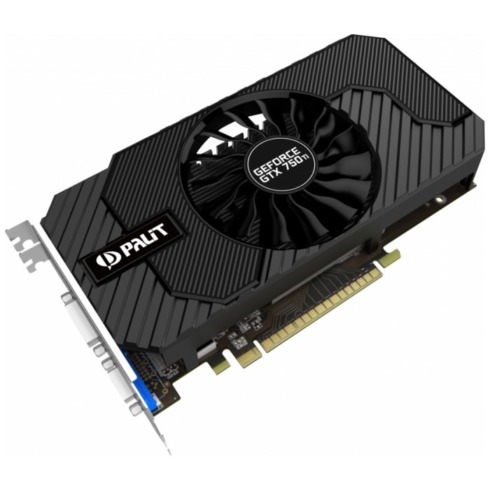 картинка Видеокарта Palit 2Gb DDR5 GeForce GTX750Ti StormX OC (NE5X75TSHD41-1076F) от магазина КомпьютерЦентр