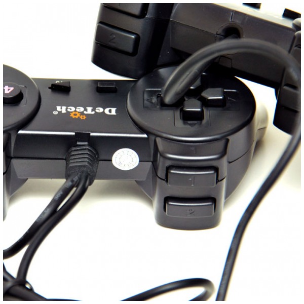 картинка Геймпад DeTech NS 3211 Black  (NS3211B) от магазина КомпьютерЦентр