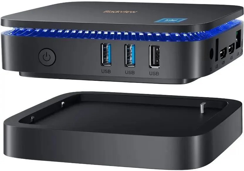 картинка Мини ПК Blackview MP60 Intel N150/  16Gb/  512GB, WIFI a/ b/ g/ n/ ac, Bluetooth 4.2, Win11 Pro, USB3.0 (319559) (MP60/ N150/ 16+512GB) от магазина КомпьютерЦентр