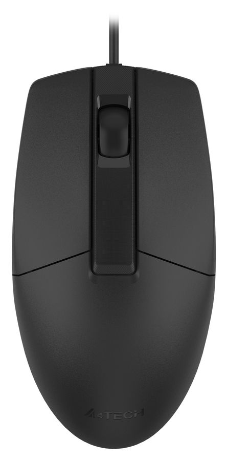 картинка Мышка A4tech OP-330 USB, Black от магазина КомпьютерЦентр