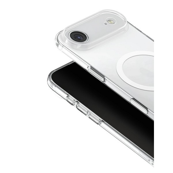 картинка Чехол Uniq HYBRID AIRSUIT (MagSafe) для iPhone 17 Air 6.6'' GLOSSY CLEAR/ WHITE (IP6.6(2025)-ASMGCLRW) от магазина КомпьютерЦентр