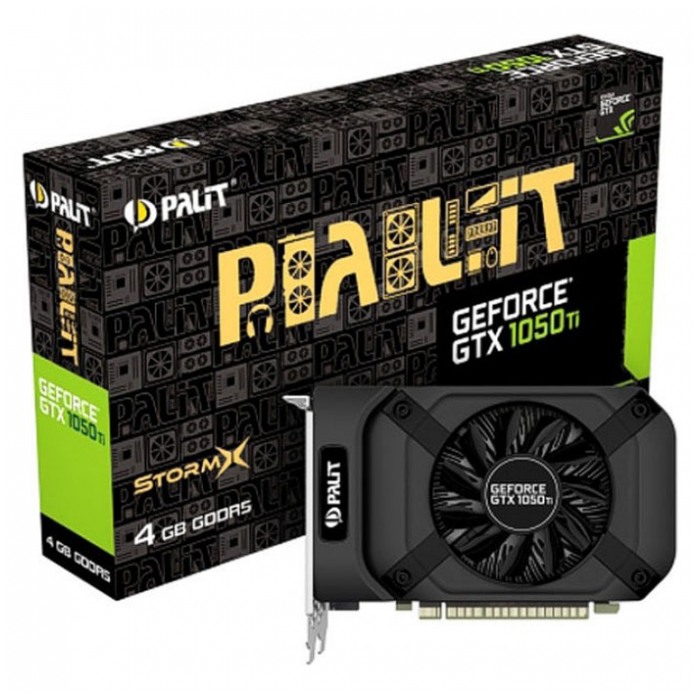 картинка Видеокарта Palit 4Gb DDR5 GeForce GTX1050Ti StormX (NE5105T018G1-1070F) от магазина КомпьютерЦентр
