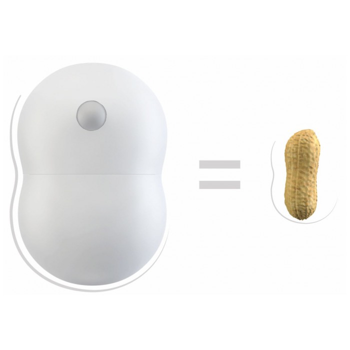 картинка Мышка Acme PEANUT Wireless White (4770070872031) от магазина КомпьютерЦентр