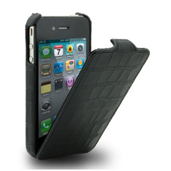 картинка Чехол Melkco Leather Case Jacka Crocodile Black for iPhone 4 (APIPO4LCJT1BKCR) от магазина КомпьютерЦентр