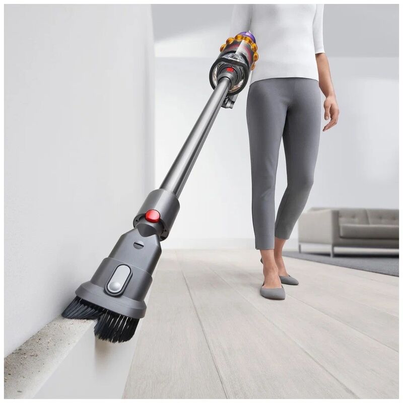 картинка Dyson V15 Detect Absolute SV47 Yellow/ Nickel EU от магазина КомпьютерЦентр