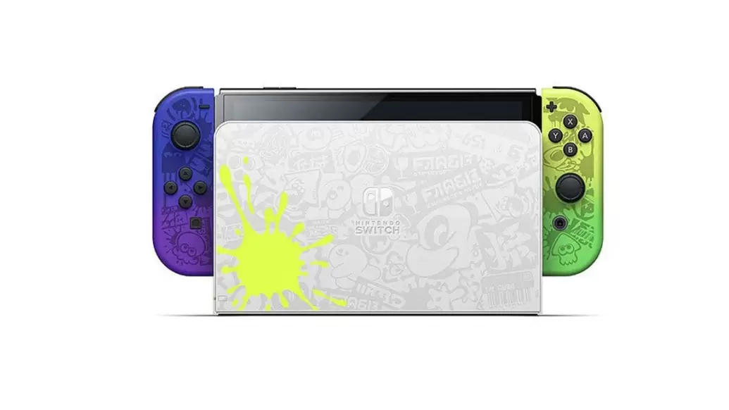 картинка Приставка игровая Nintendo Switch Oled 64 GB Splatoon Edition от магазина КомпьютерЦентр