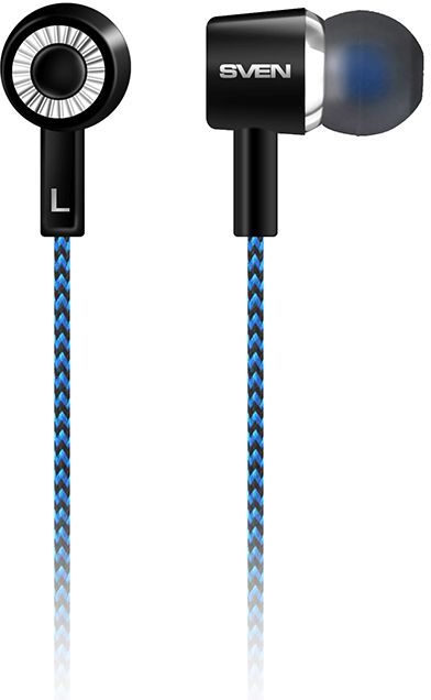 картинка Наушники Sven E-106 Black/ Blue (SV-015398) от магазина КомпьютерЦентр
