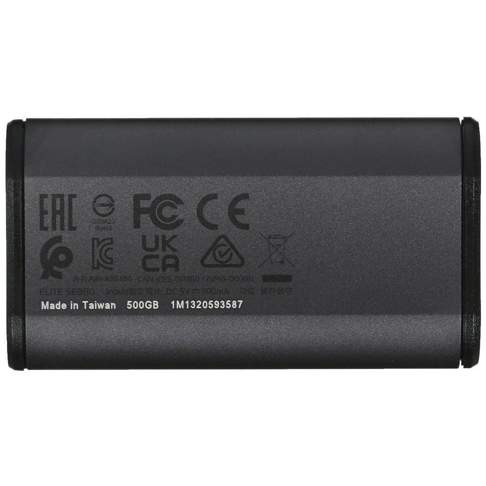 картинка SSD внешний 500Gb A-DATA External SE880 Portable USB Type-C Gray (AELI-SE880-500GCGY) от магазина КомпьютерЦентр