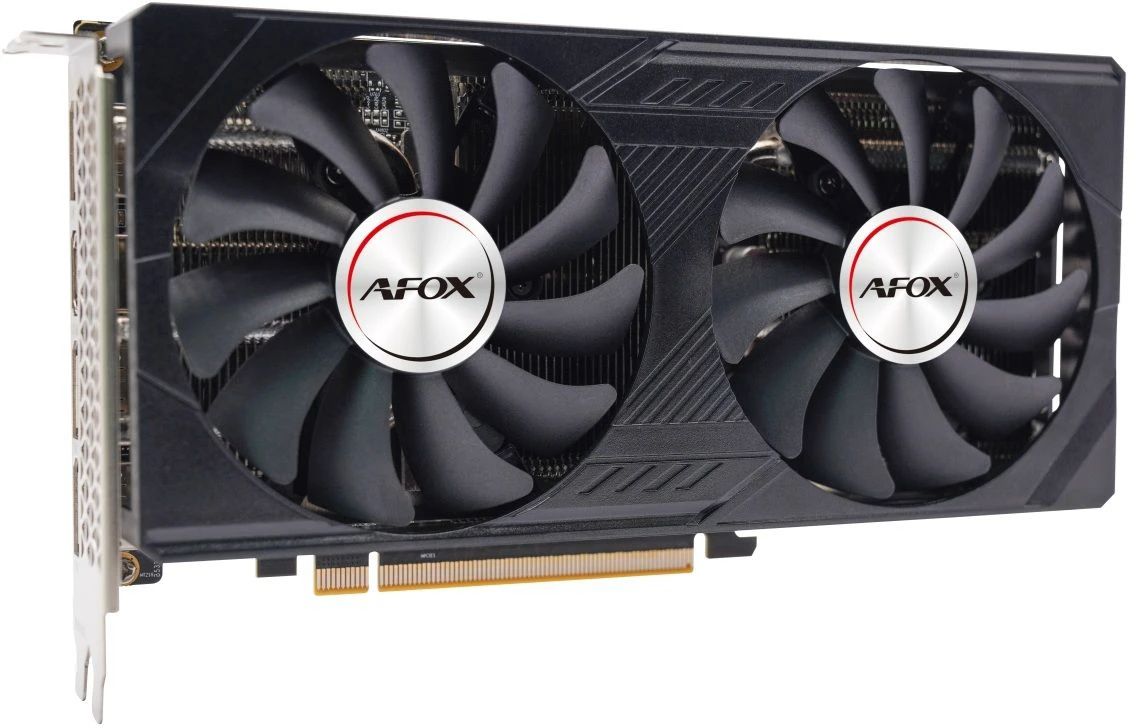 картинка Видеокарта 8Gb GDDR6 AMD Radeon RX7600 AFOX (AFRX7600-8GD6H4-V2) 8GB GDDR6 128bit 3xDP HDMI 2FAN RTL от магазина КомпьютерЦентр