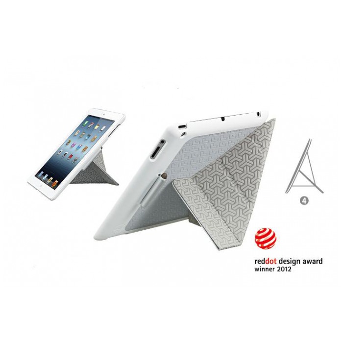 картинка Чехол Ozaki iCoat Slim-Y + Grey Rotionism for New iPad (IC502GY) от магазина КомпьютерЦентр