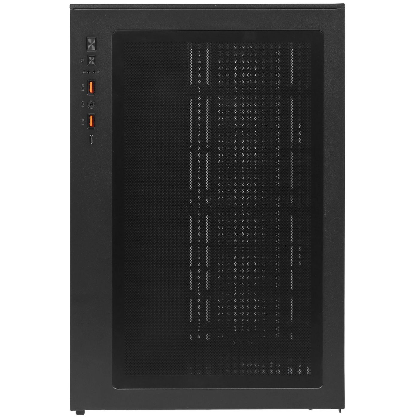 картинка Корпус Cougar FV150 Mini RGB Mini-tower, Black, 3x120mm RGB fan, 2xUSB 3.0, Type-C, no PSU от магазина КомпьютерЦентр