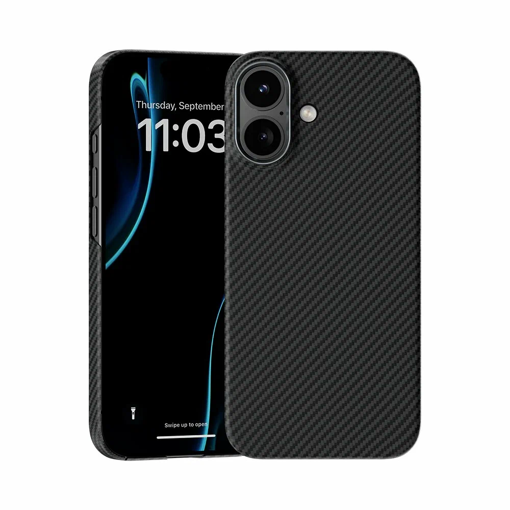 картинка Чехол Benks ArmorAir Case built with Kevlar 600D для iPhone 17 6.3'', цвет черный (Black) (C.K.FL.AP.BK.0067) от магазина КомпьютерЦентр