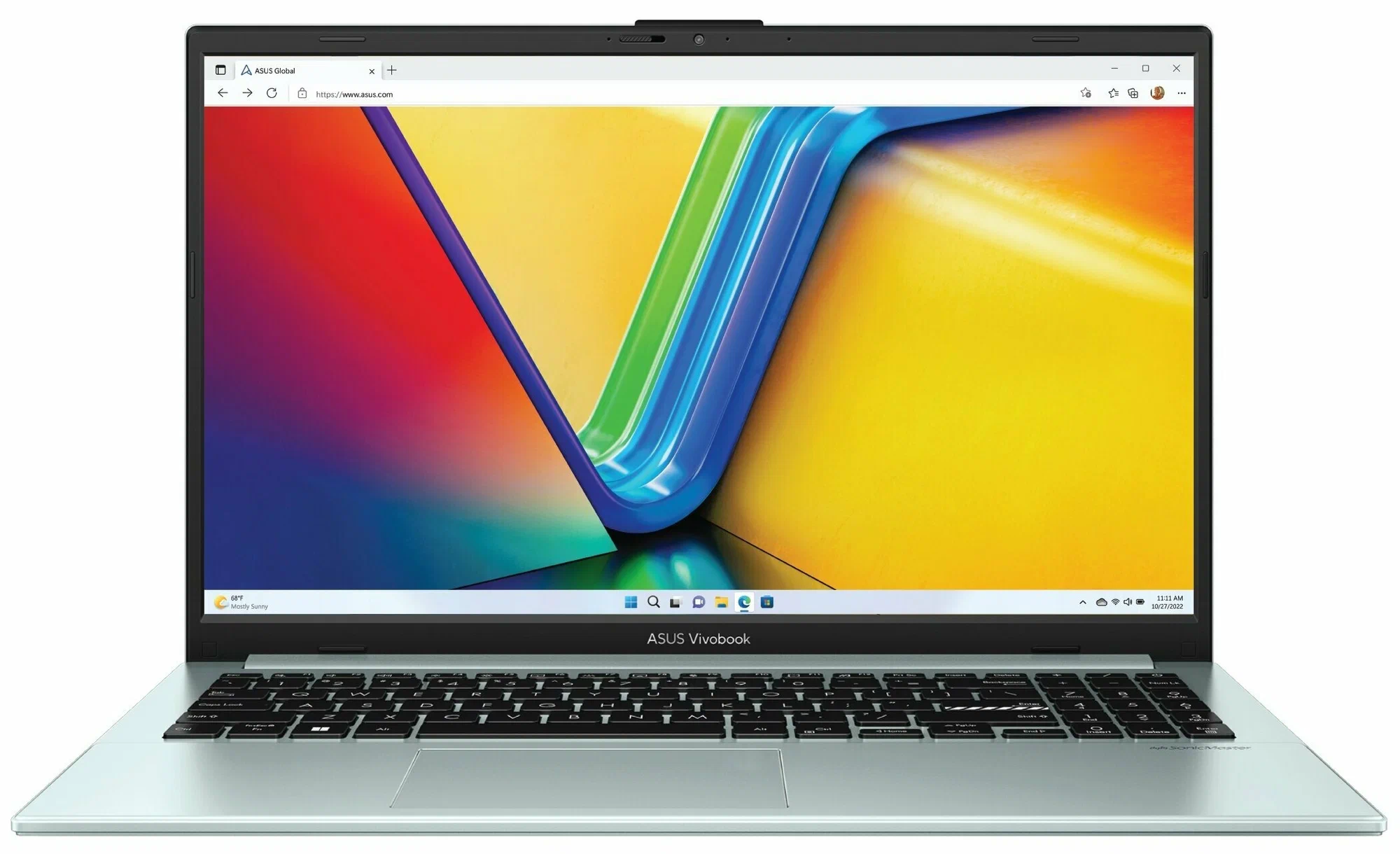 картинка Ноутбук ASUS VivoBook E1504FA-L1661 15.6'' OLED FHD /  Ryzen 5 7520U/  16Gb LPDDR5/  512Gb SSD/  UMA/  Wi-Fi/  BT/  Cam/  DOS/  Green от магазина КомпьютерЦентр