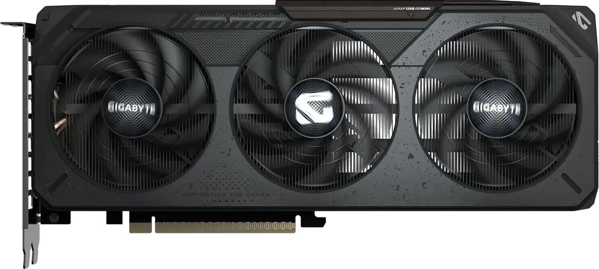 картинка Видеокарта 8Gb GDDR6 GeForce RTX 5050 Gigabyte GAMING OC, 128 бит, PCI-e 5.0, 2xHDMI, 2xDP, 2632 МГц (GV-N5050GAMING OC-8GD) от магазина КомпьютерЦентр