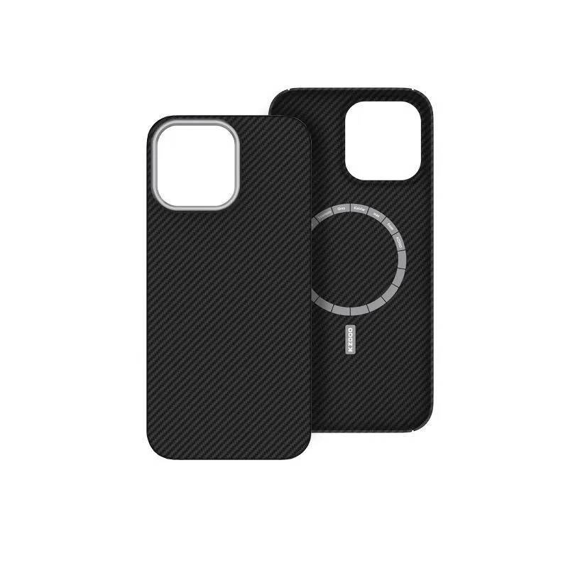 картинка Чехол-накладка K-DOO Kevlar Explorer case with Magsafe black для iPhone 16 Pro от магазина КомпьютерЦентр